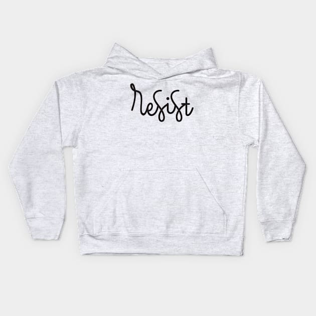 Resist Kids Hoodie by e2productions